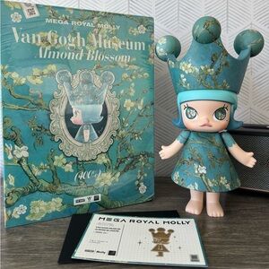 AUTHENTIC POP MART Mega Royal Molly Van Gogh 400%